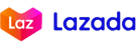 Lazada Logo Colored Text